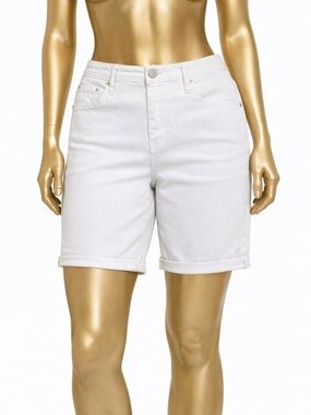 🤍 Seven7 White Denim Shorts – Size 10 🤍